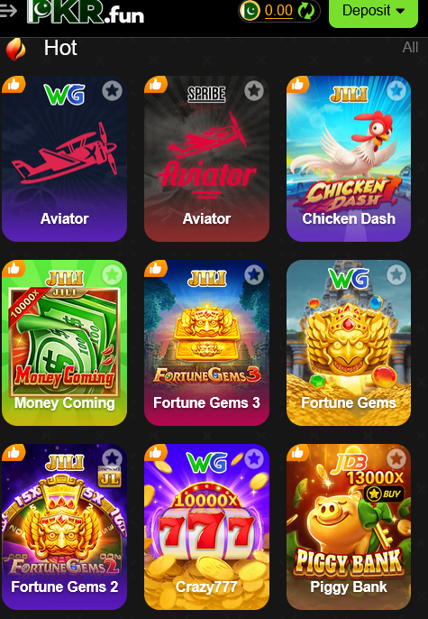 PKR Fun Game