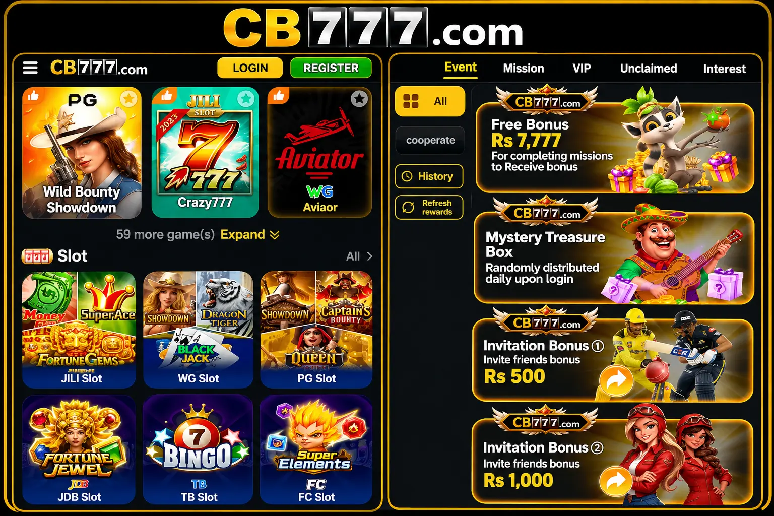 CB777 Game